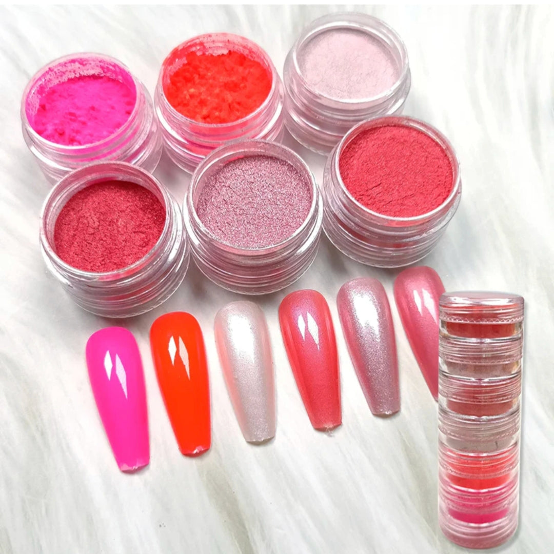 Pearl Pigment/ Mica Colour Mini set - N