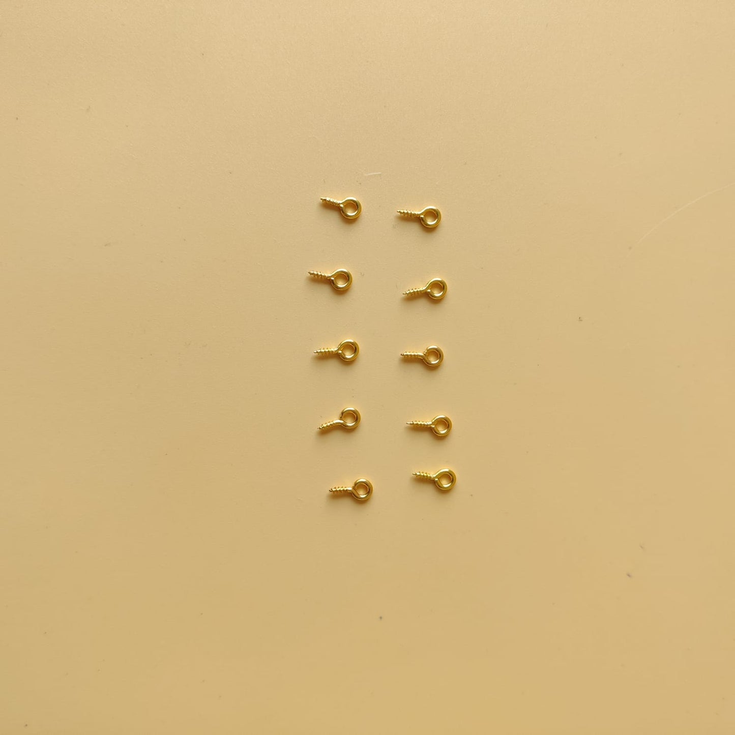 Eyescrew / hook - Golden