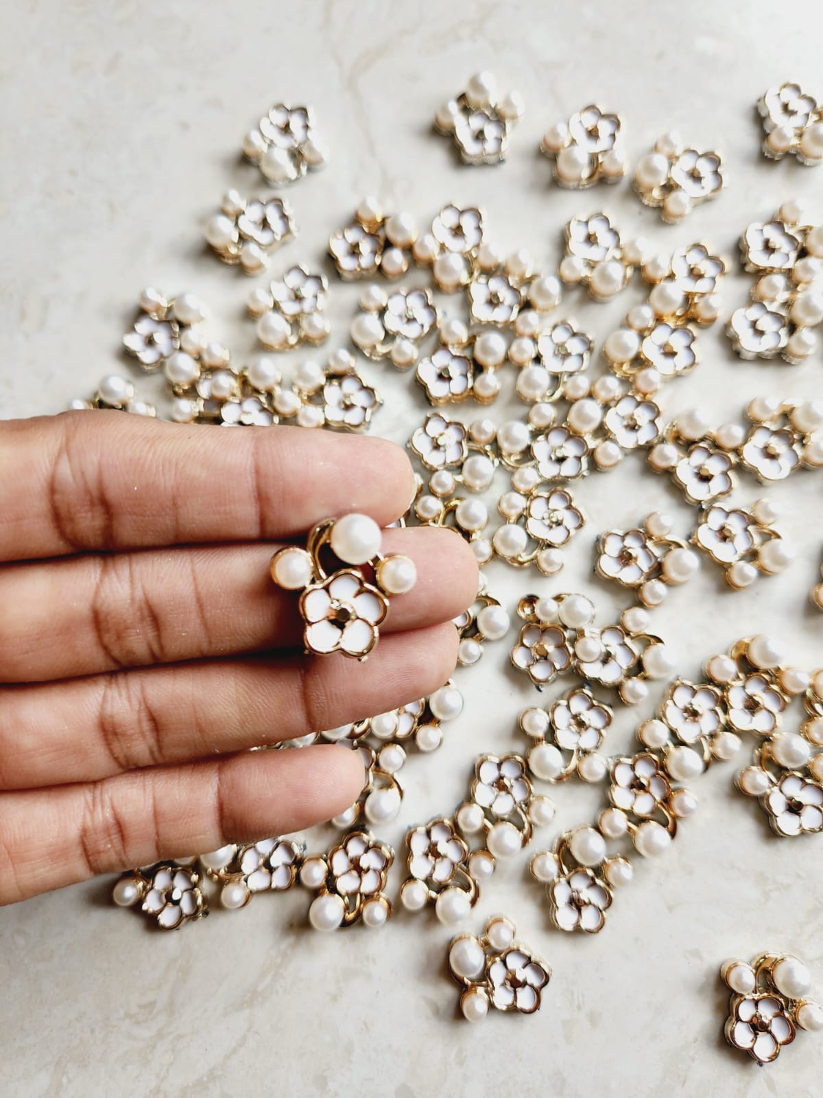 Pearl flower Beads -A