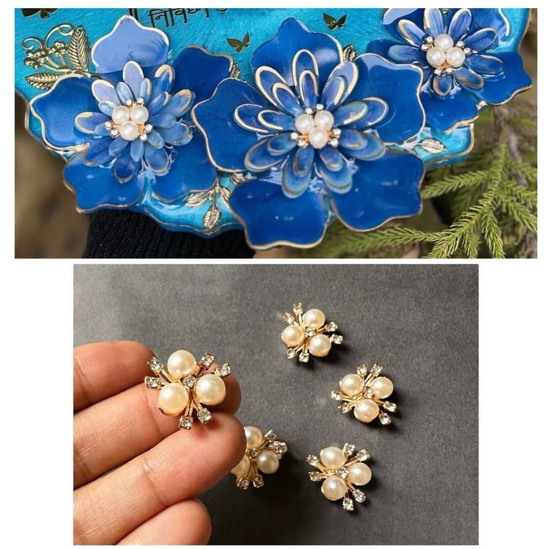 Pearl flower Beads -B