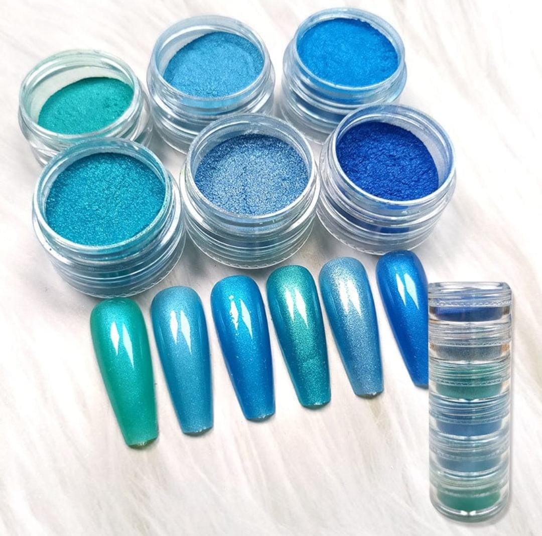 Mini Pearl Pigment/ Mini Mica Colour set - O