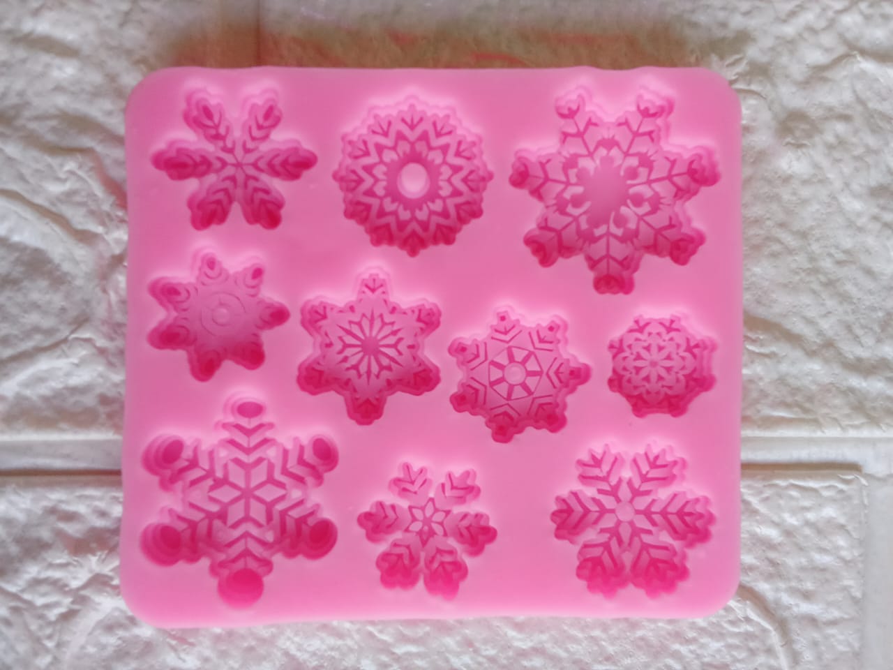 3D Christmas / Snowflakes / Candle Mould