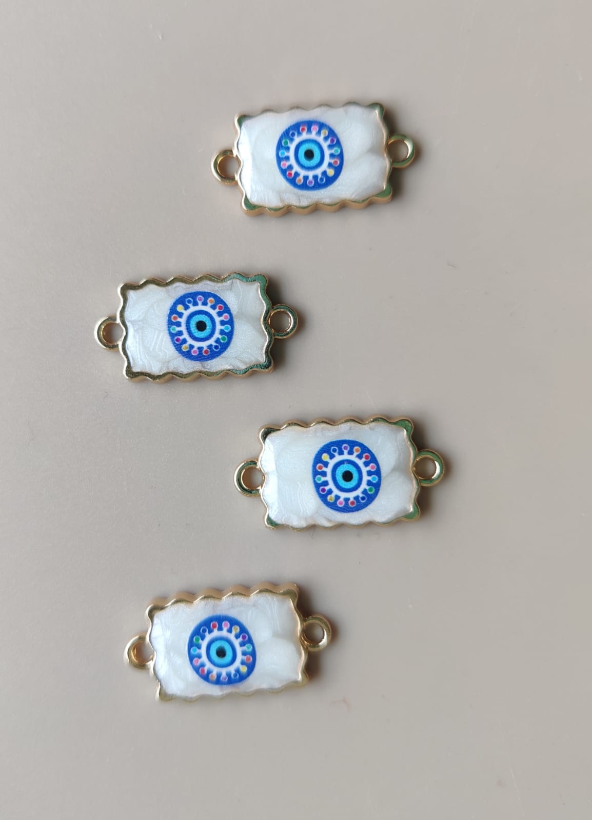 Ceramic charms evil eye - C