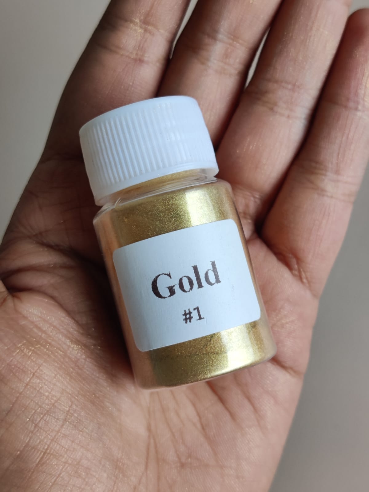 Gold mica pearl powder