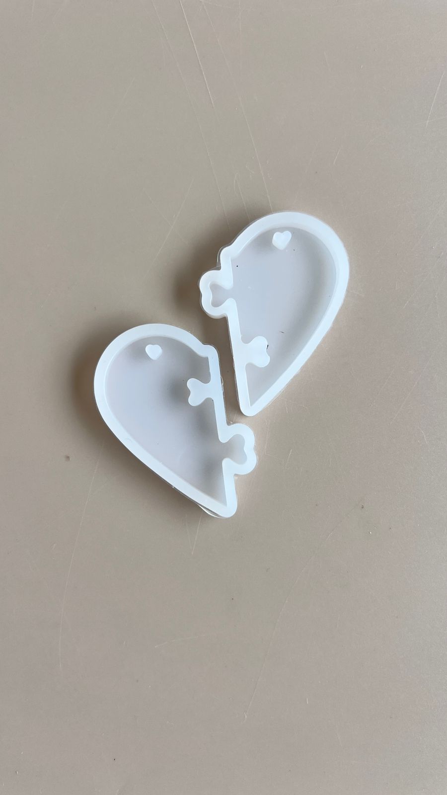 Split Heart mould