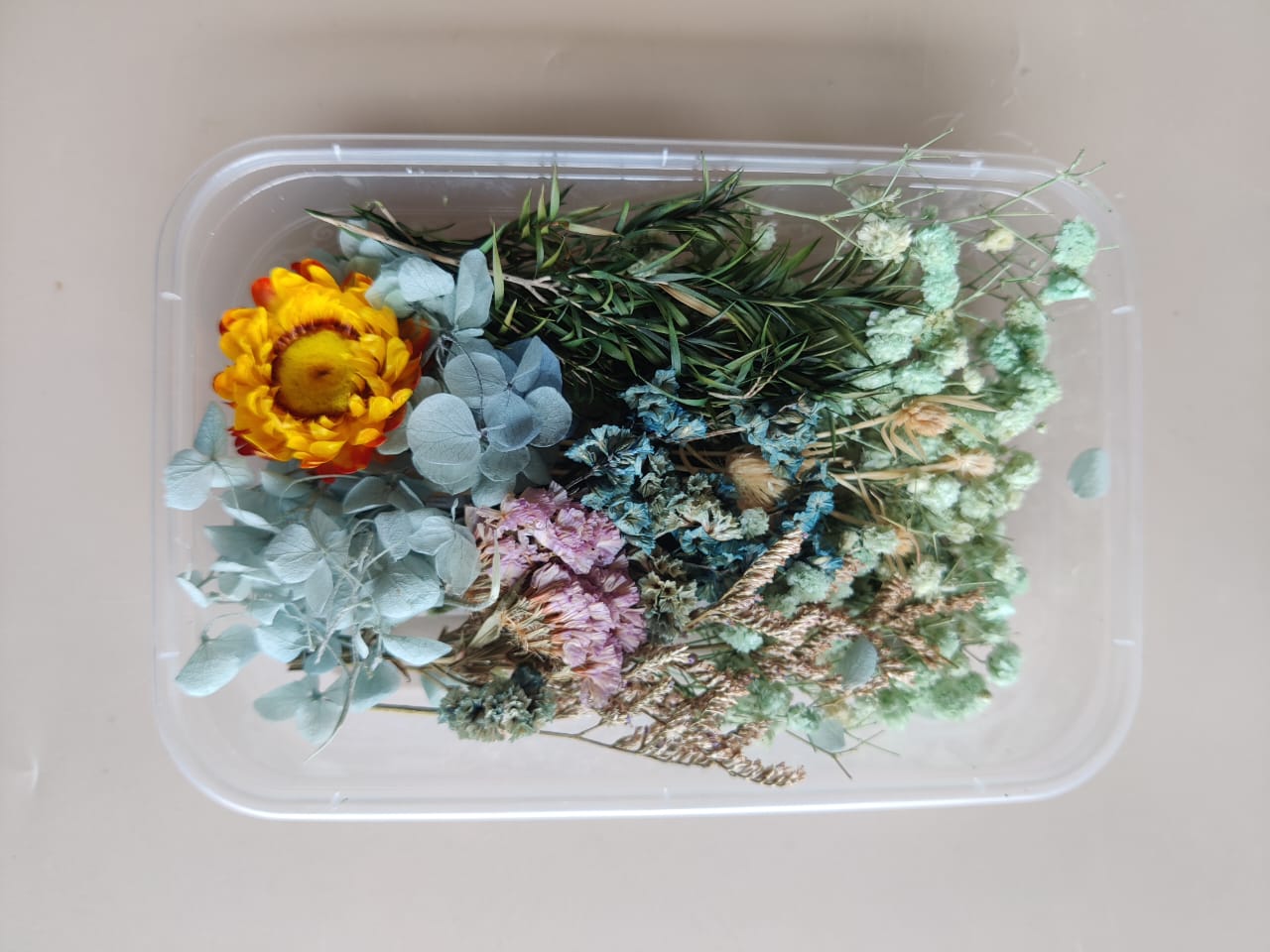 Dry flowers box - H1