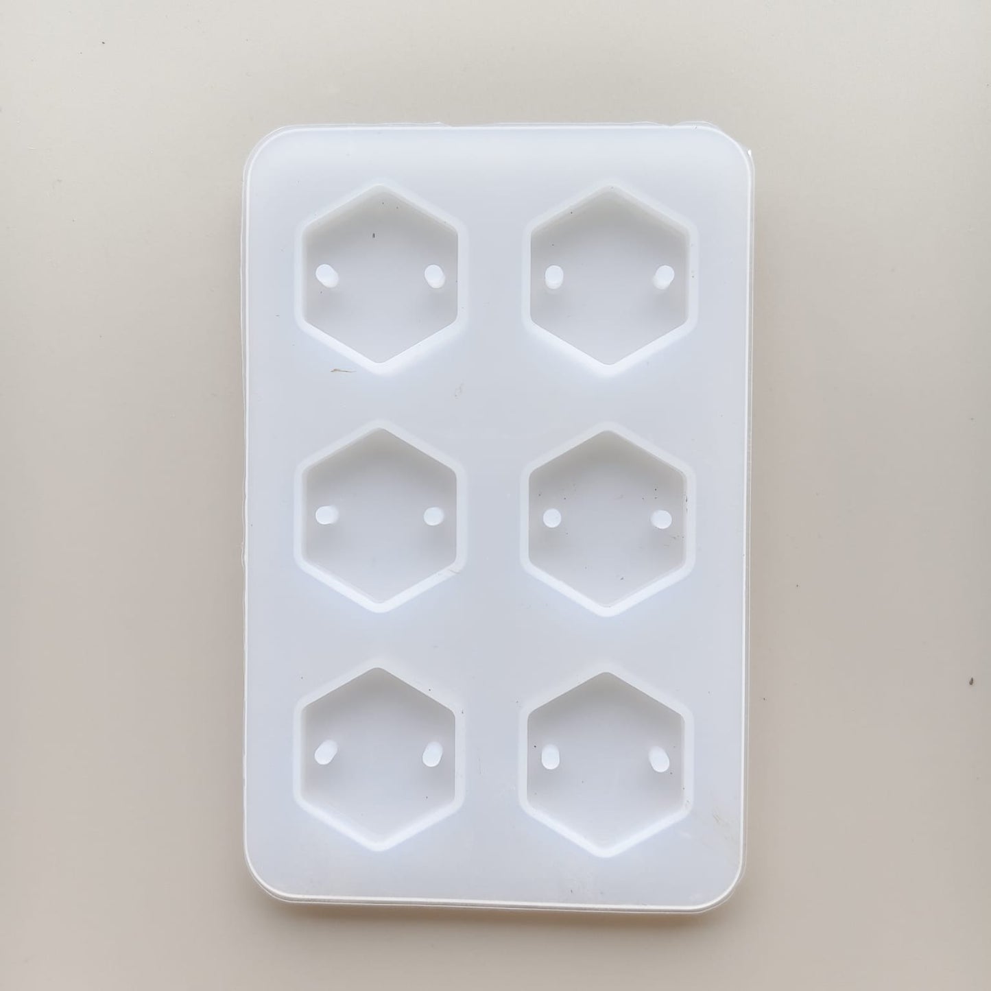 6 cavity Hexagon Rakhi mould