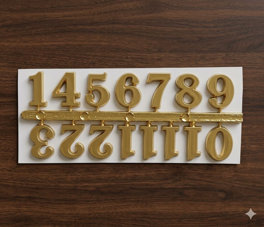 Clock number set