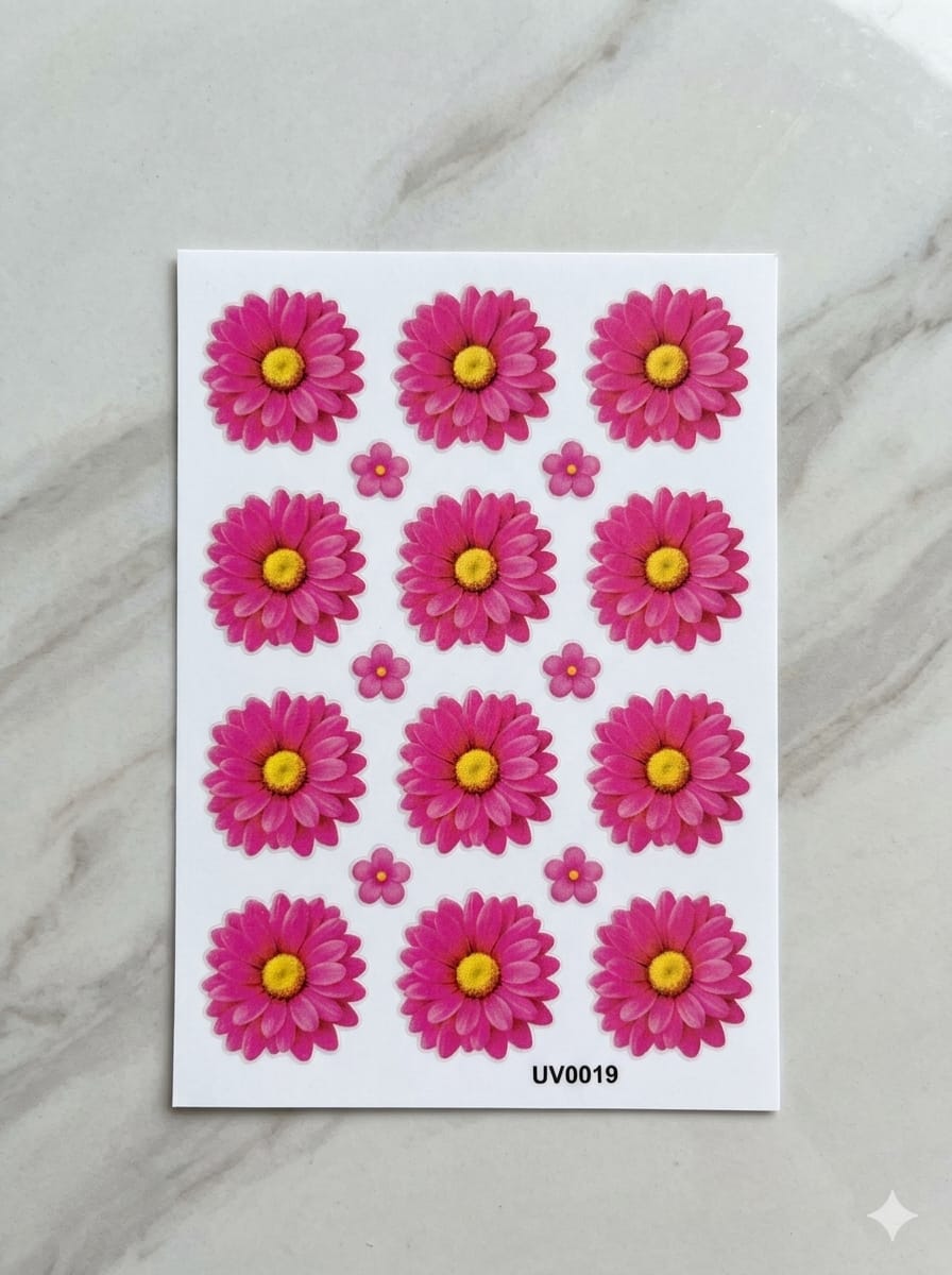 U.V Sticker - Pink