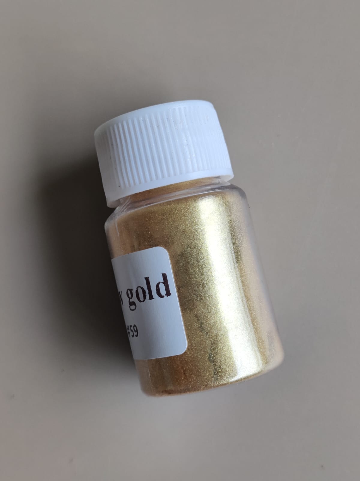 New gold mica pearl powder