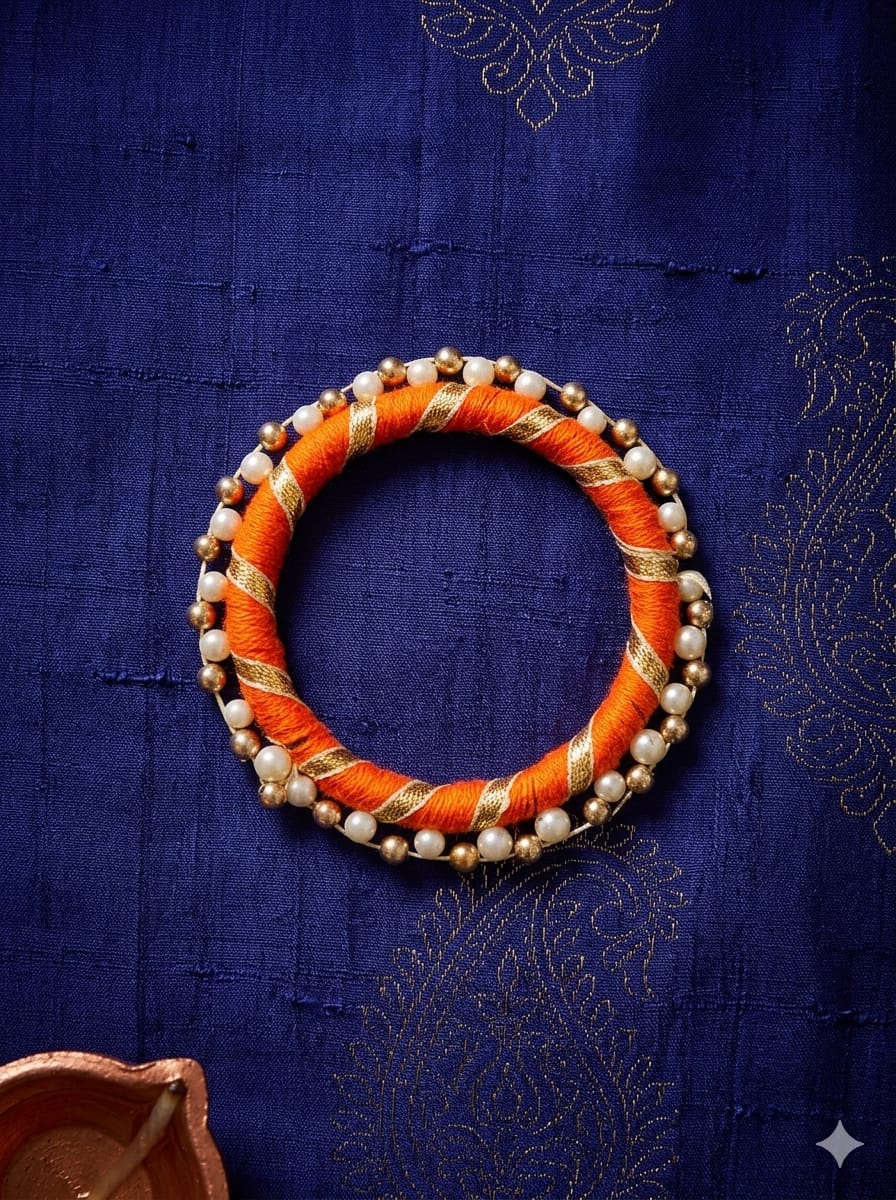 3 inch - Traditional Ring with pearl