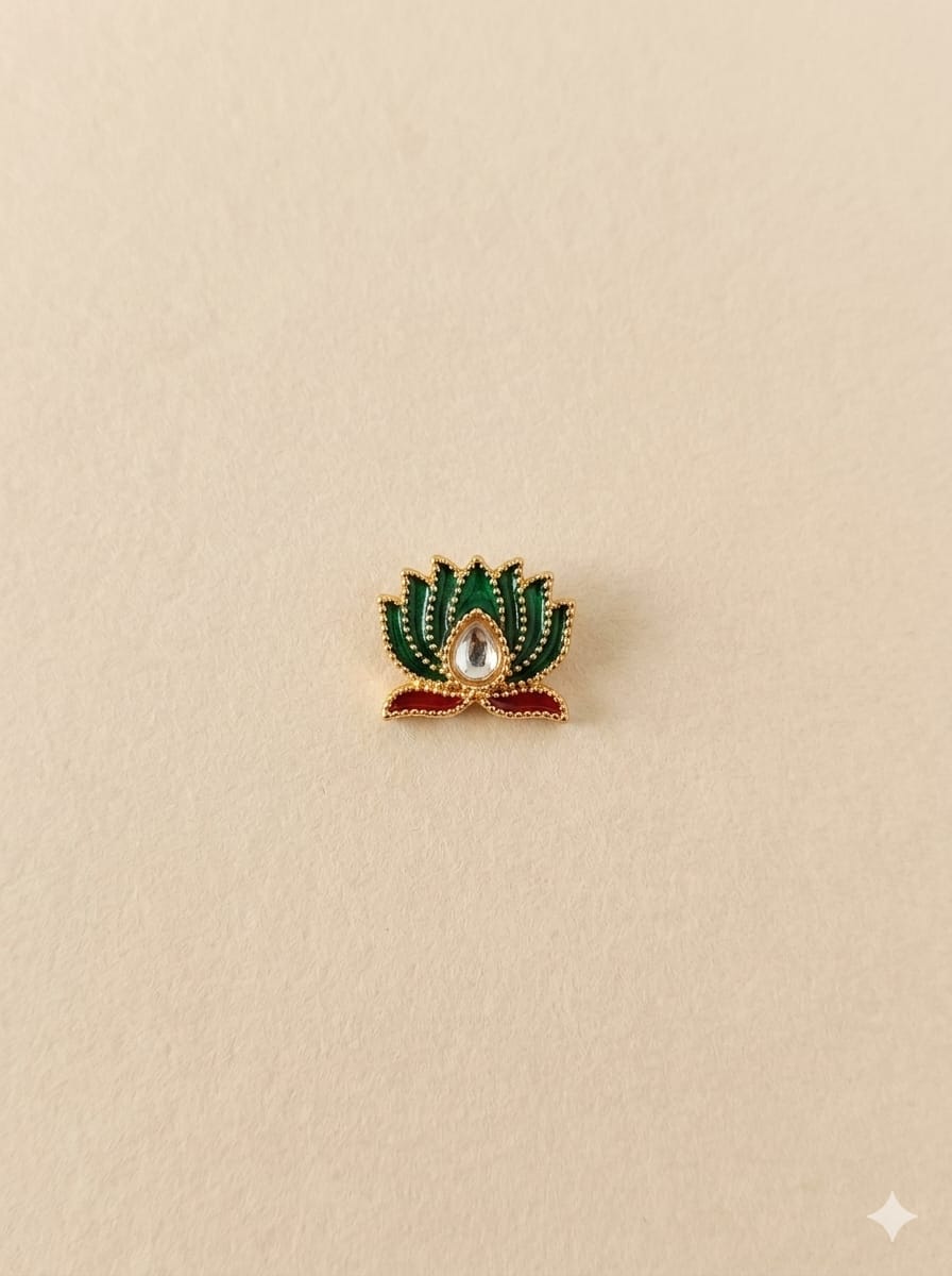 Lotus Brooch Charm