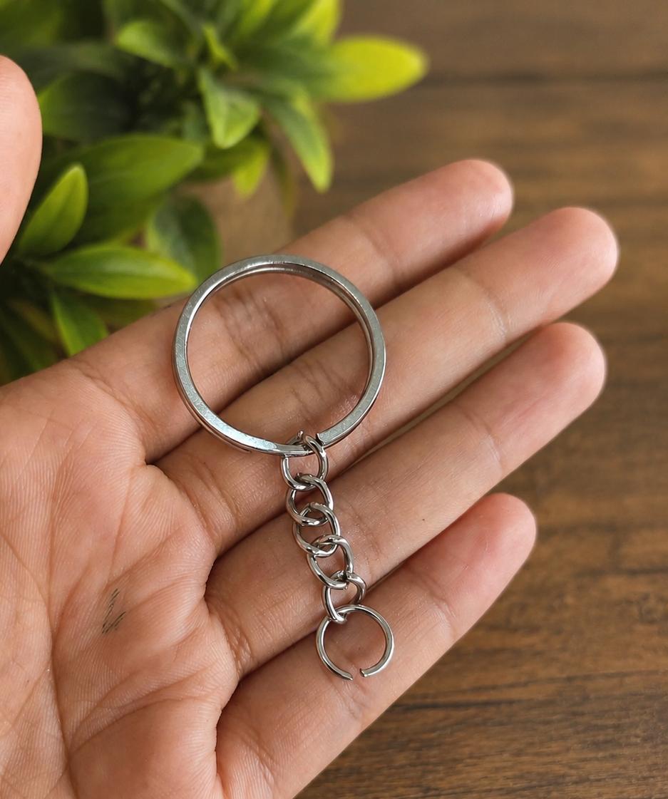 KeyRings / Keychain with connector- set of 12