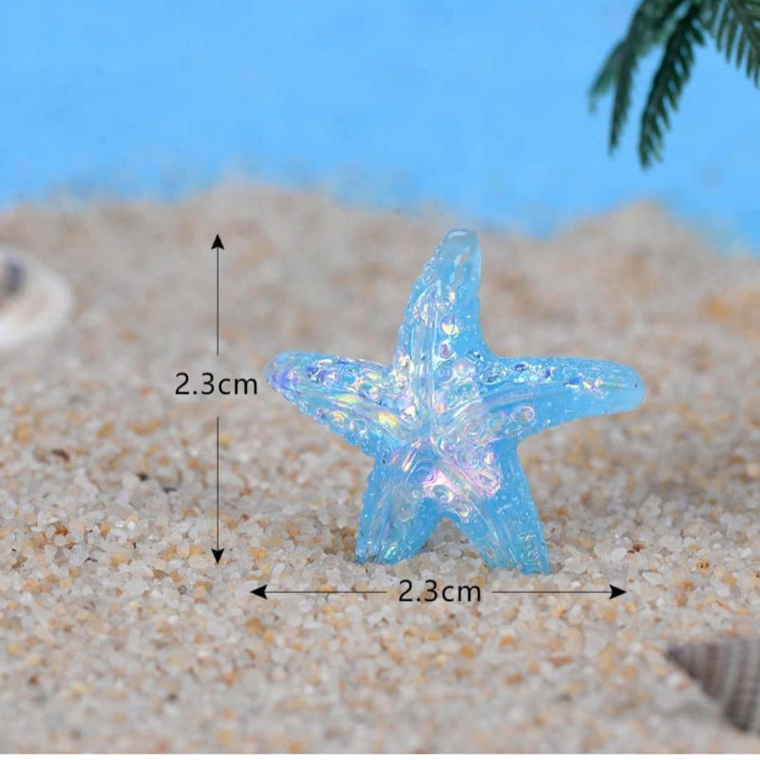 Blue Crystal Star Fish