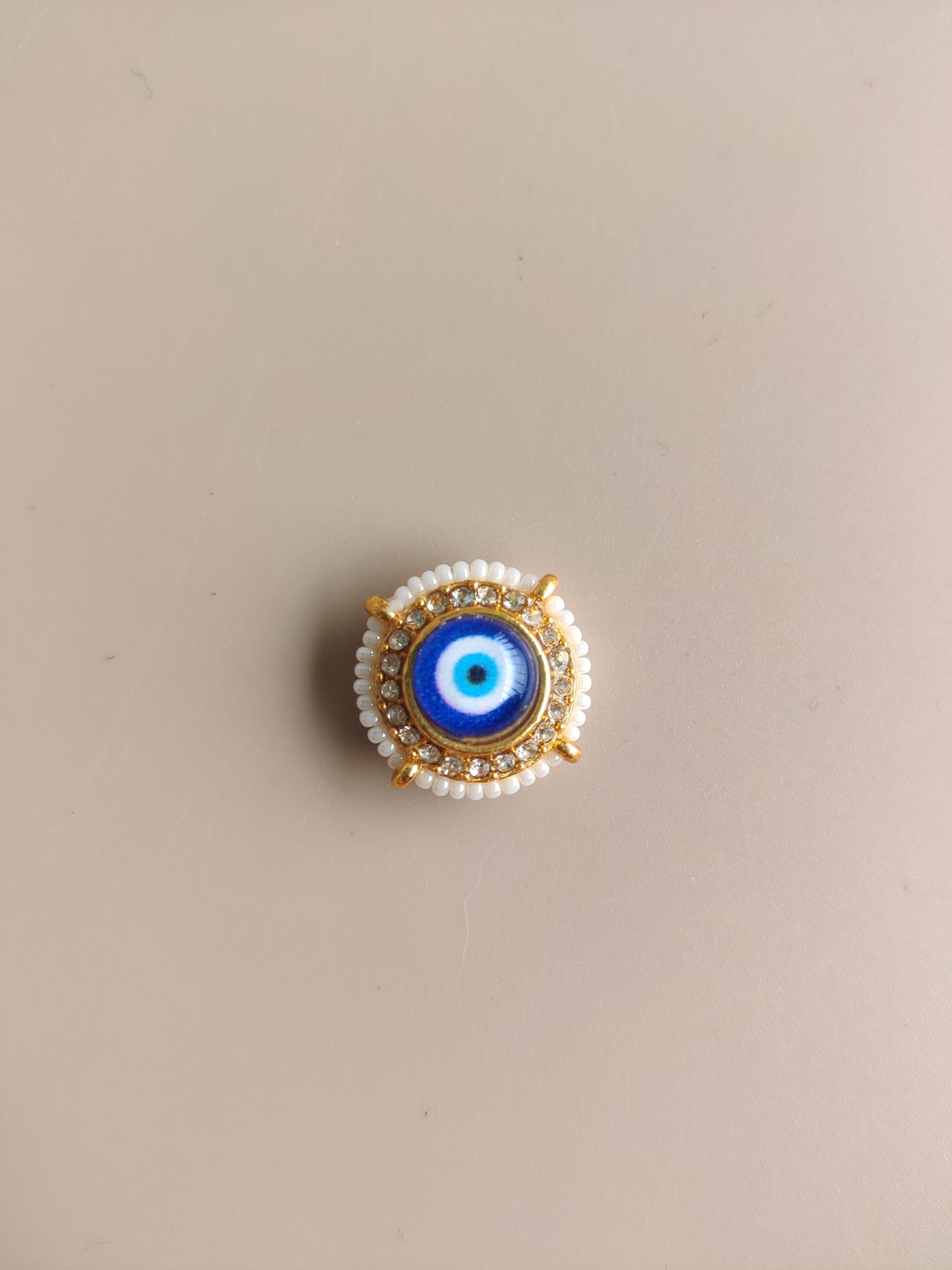 Evil eye heavy pearl charms