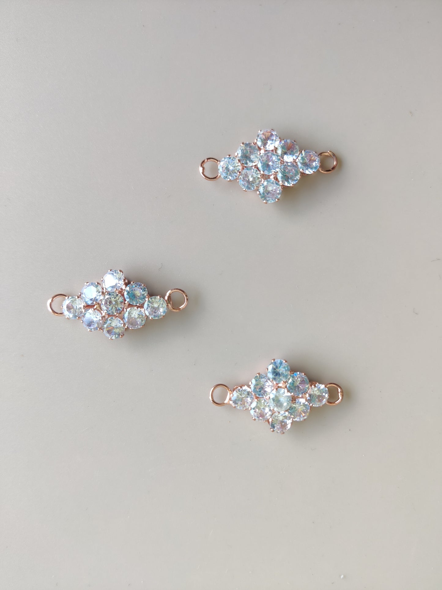 Diamond stone charms