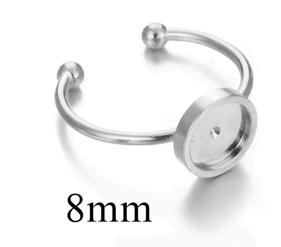 Anti tarnish Rings - Round