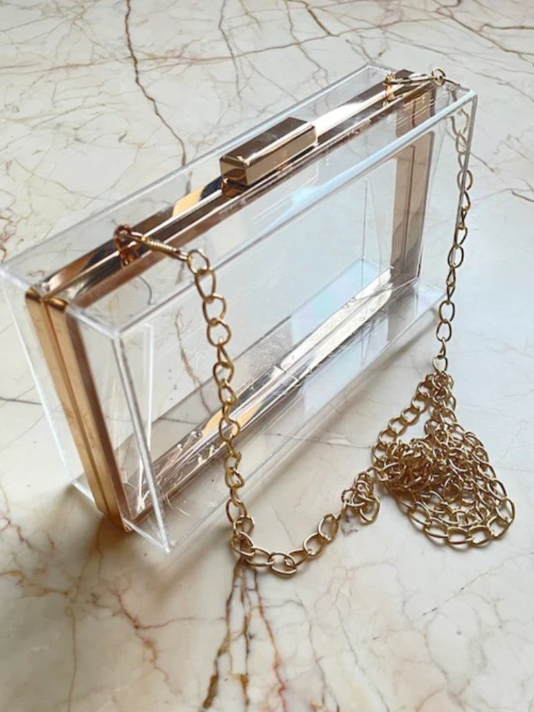 Transparent Clutch Bag – Maya Resin Store - Main Image