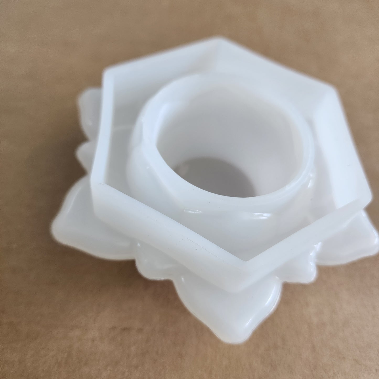 Lotus tea light/ candle holder mould