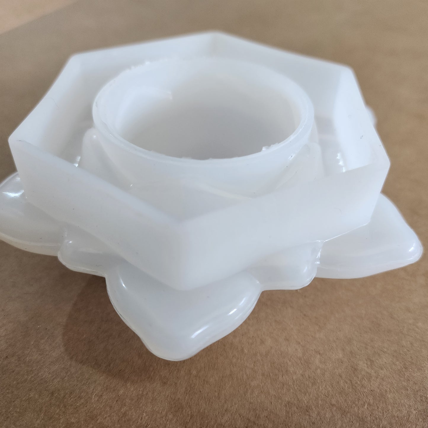 Lotus tea light/ candle holder mould