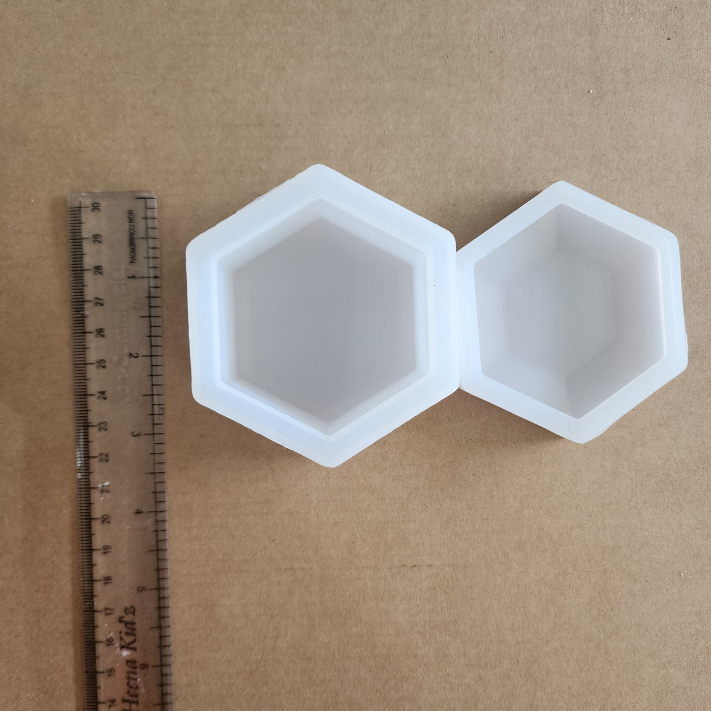 Hexagon storage box mould