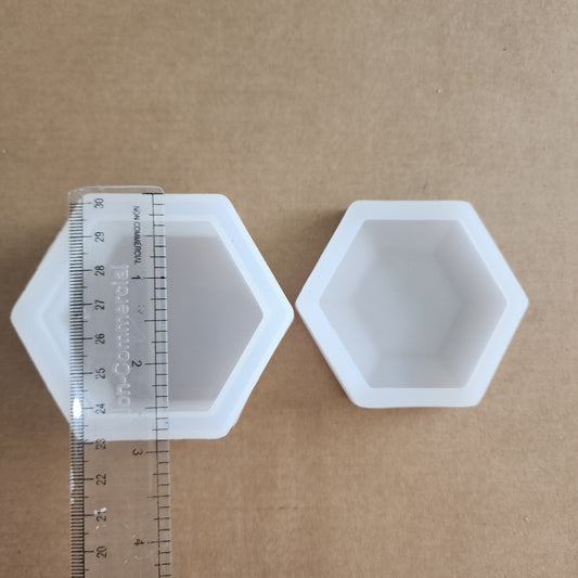 Hexagon storage box mould