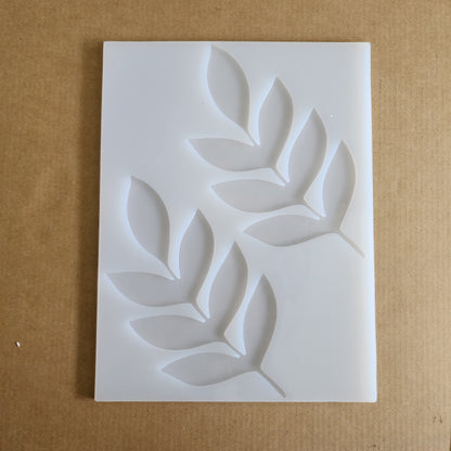 leaf handmade 3d mould