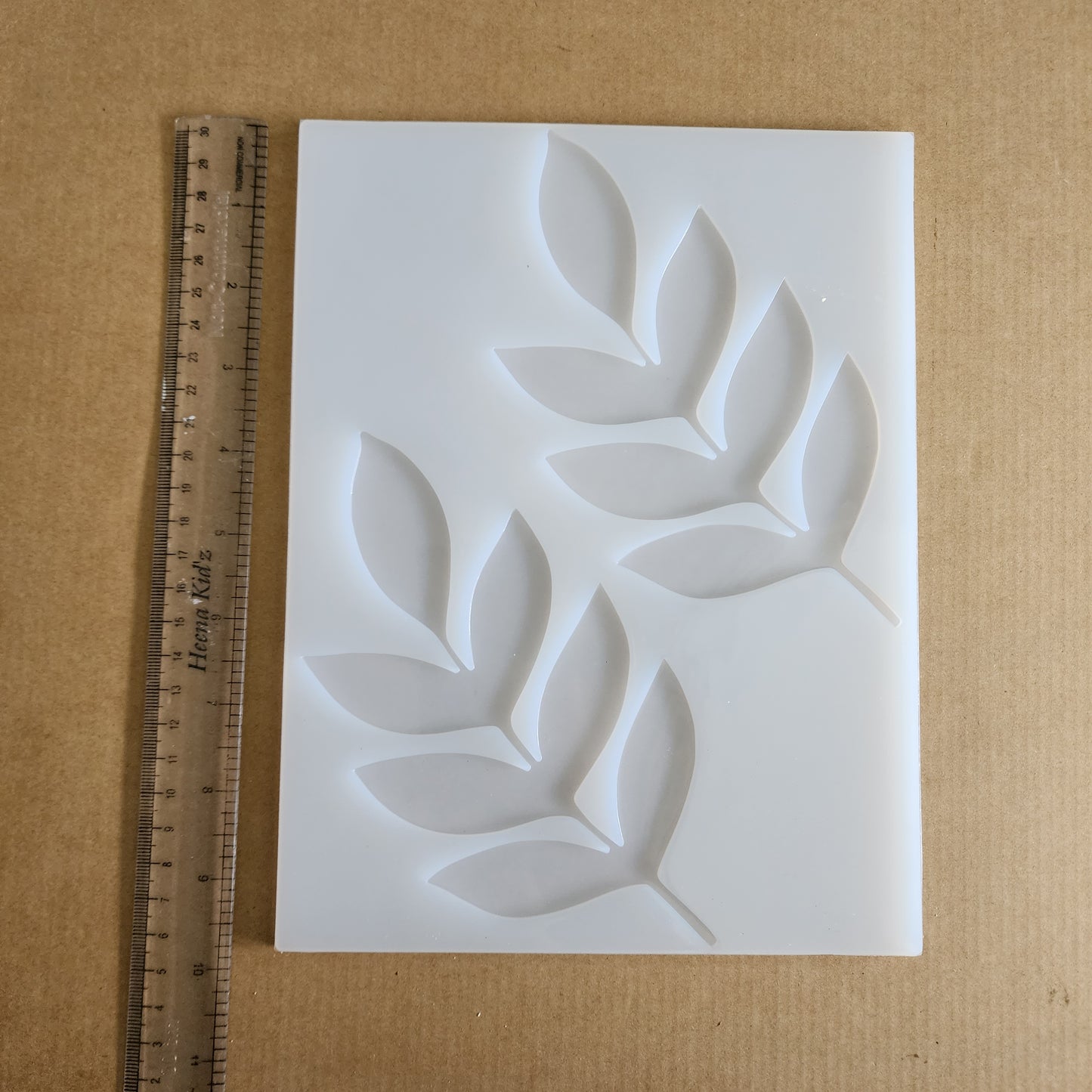 leaf handmade 3d mould