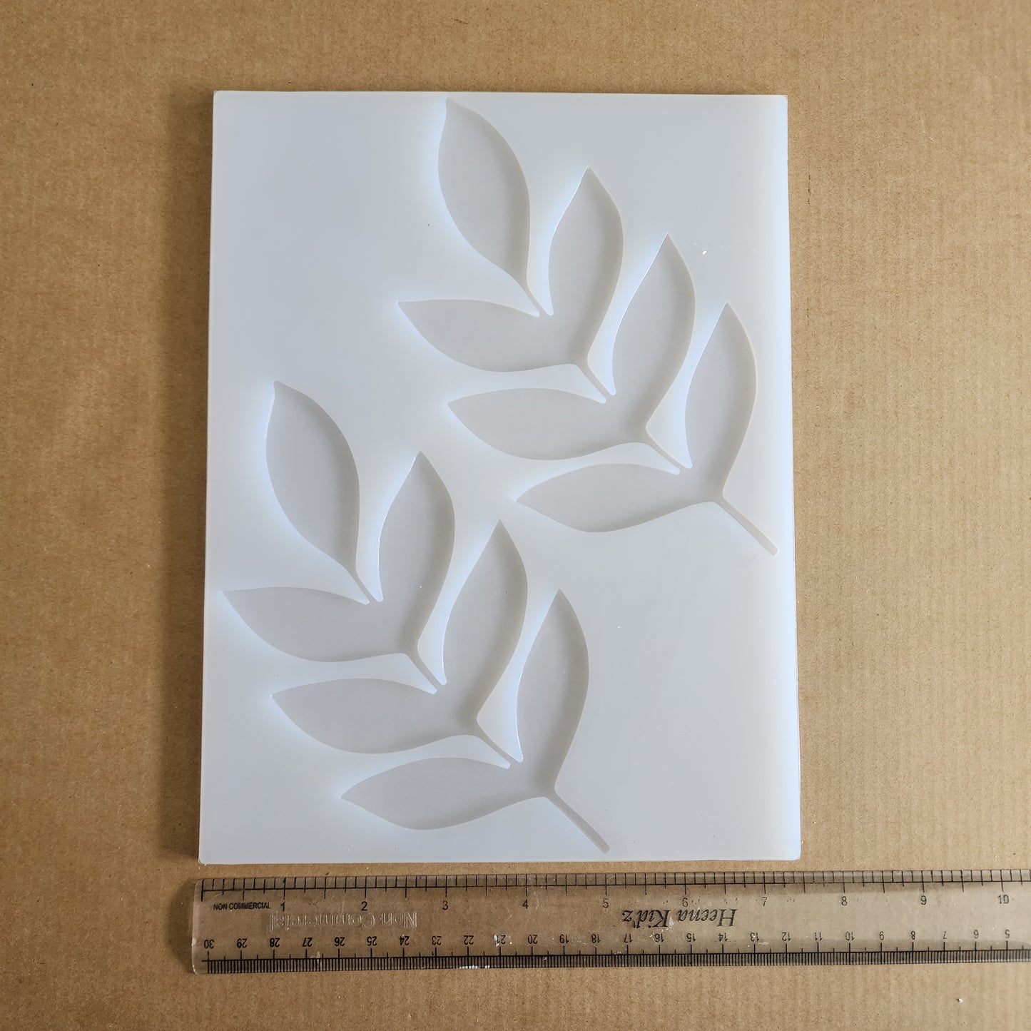 leaf handmade 3d mould