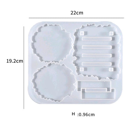 Coaster mould with stand