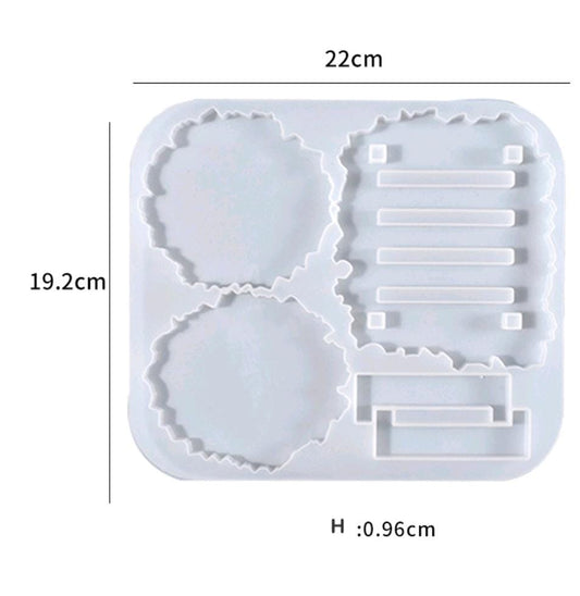 Tea/coffee coaster mould with stand