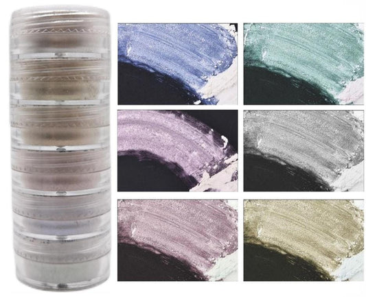 Mini Pearl Pigment/ Mini Mica Colour set - K