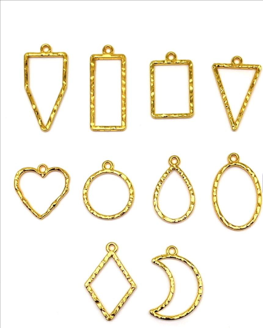 Designer Bezel set of 10 - Golden