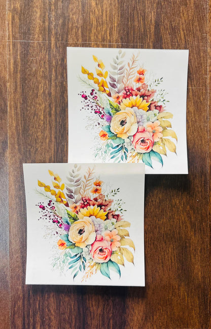 Colourful stickers F