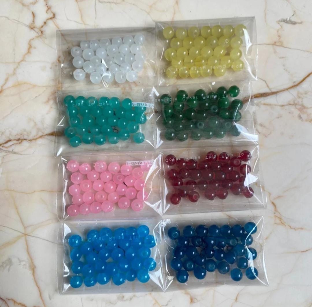 Colourful beads for Bracelet / Rakhi Making