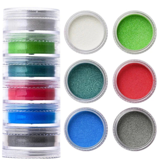 Mini Pearl Pigment/ Mini Mica Colour set - T