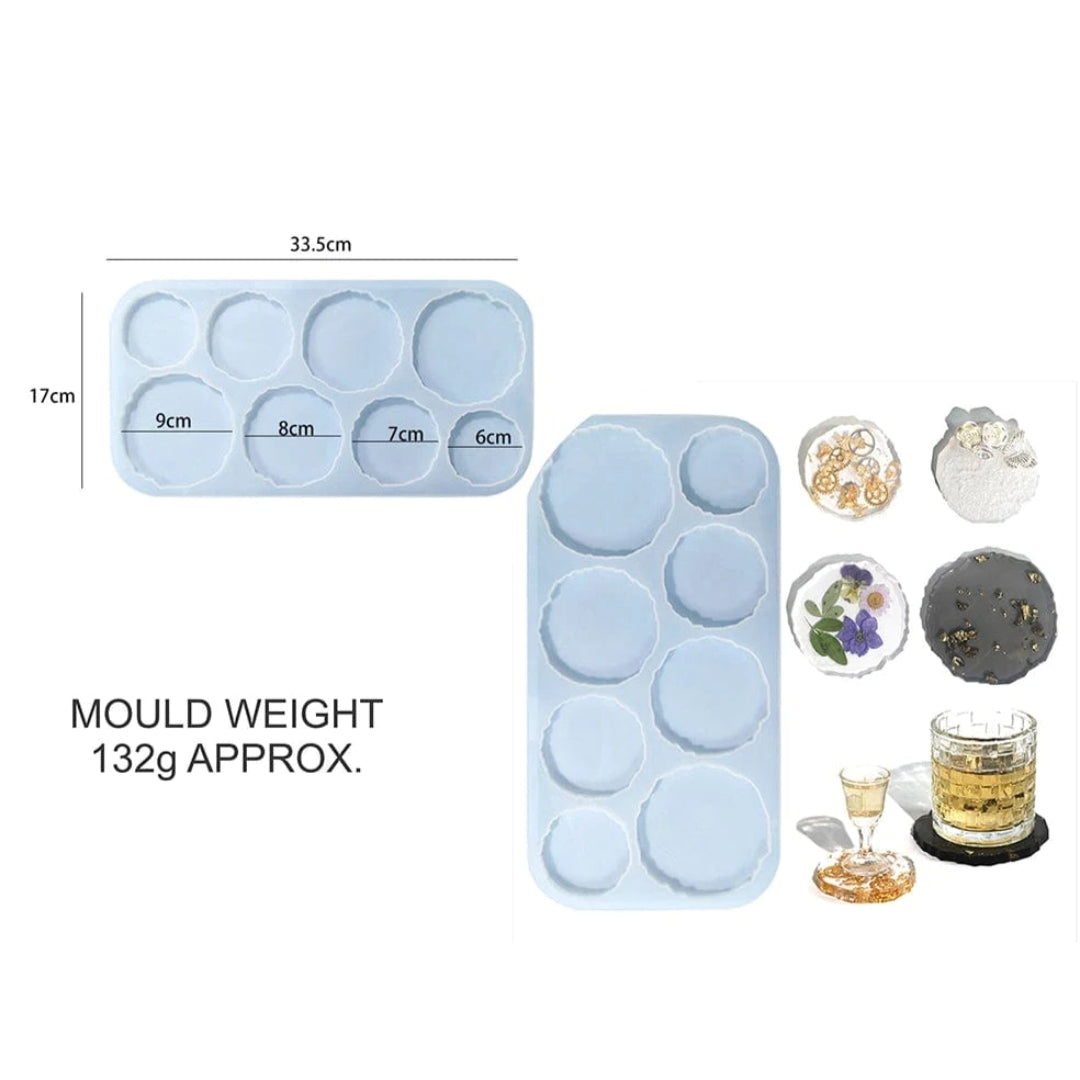 8 CAVITY ROUND  Mould