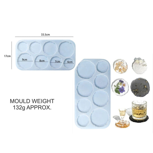 8 CAVITY ROUND  Mould