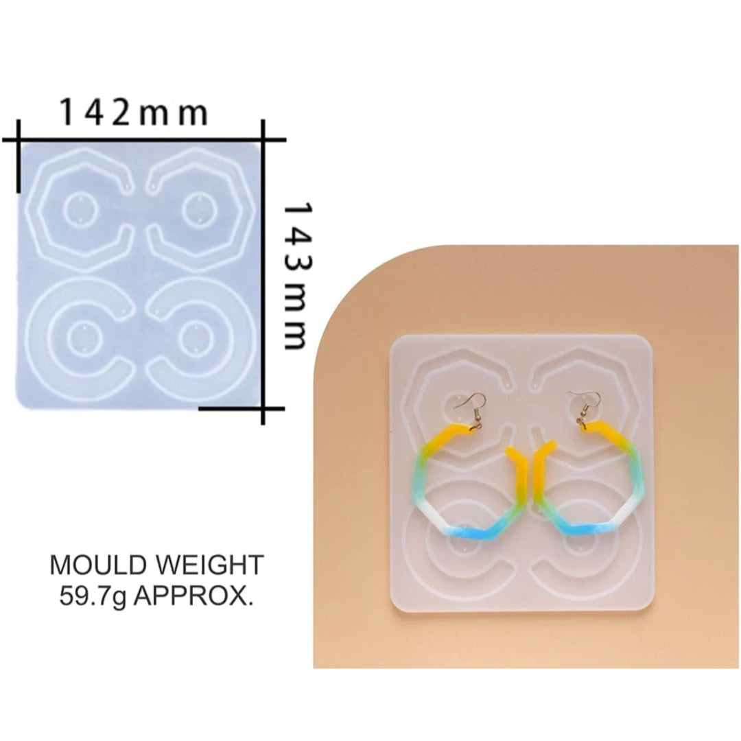 8 cavity Earring Mould