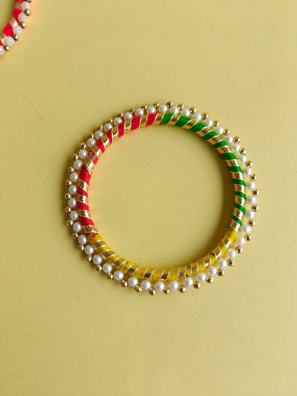 4 inch - Traditional Ring with pearl