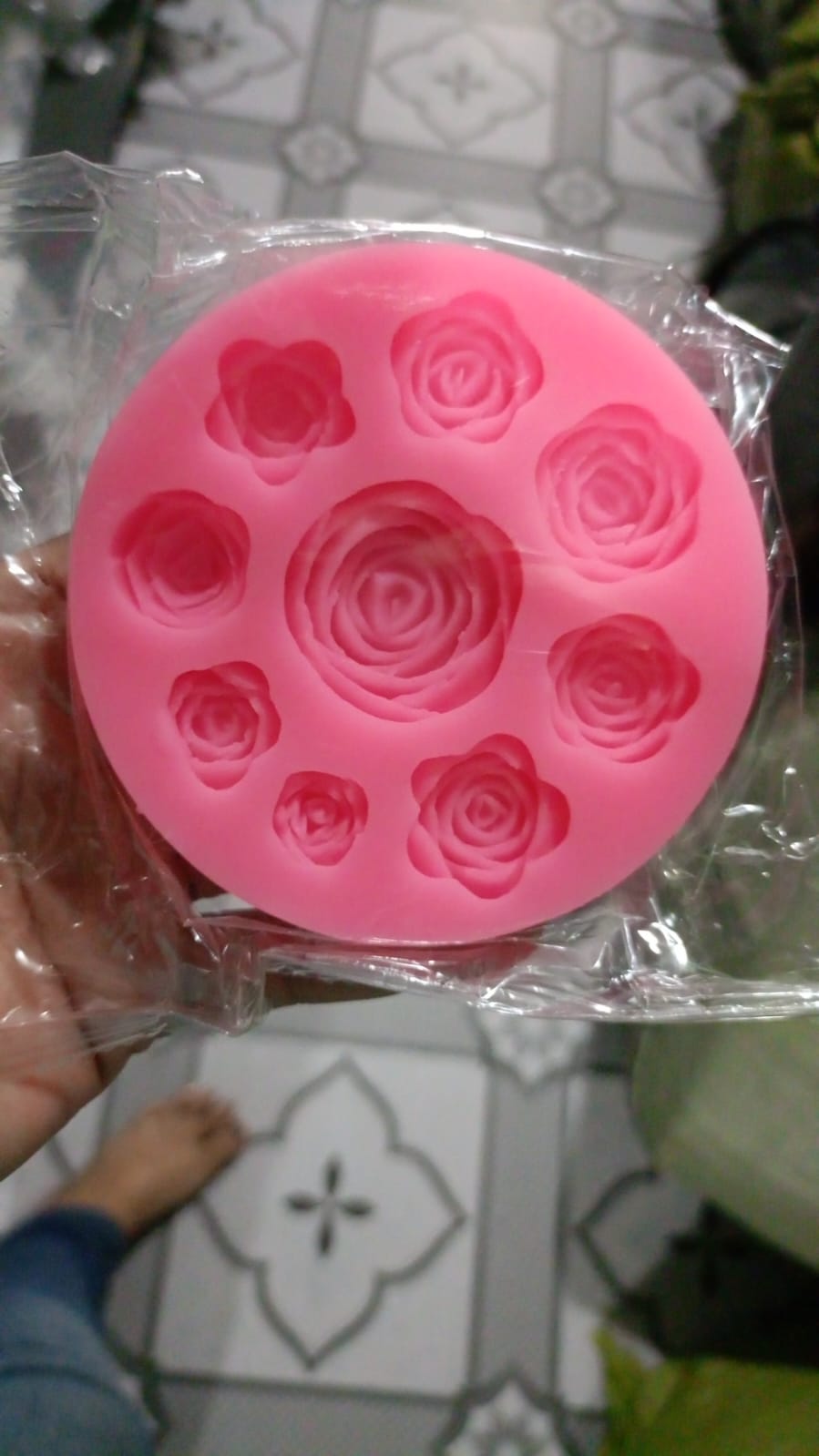 3D Flower Mould for rakhi/Lumba/decoration/photoframe