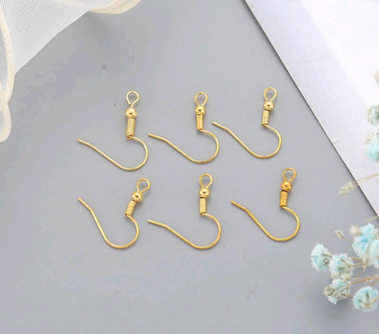 Earings hook - Golden