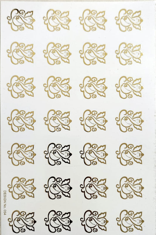 Ganesh Embossed stickers