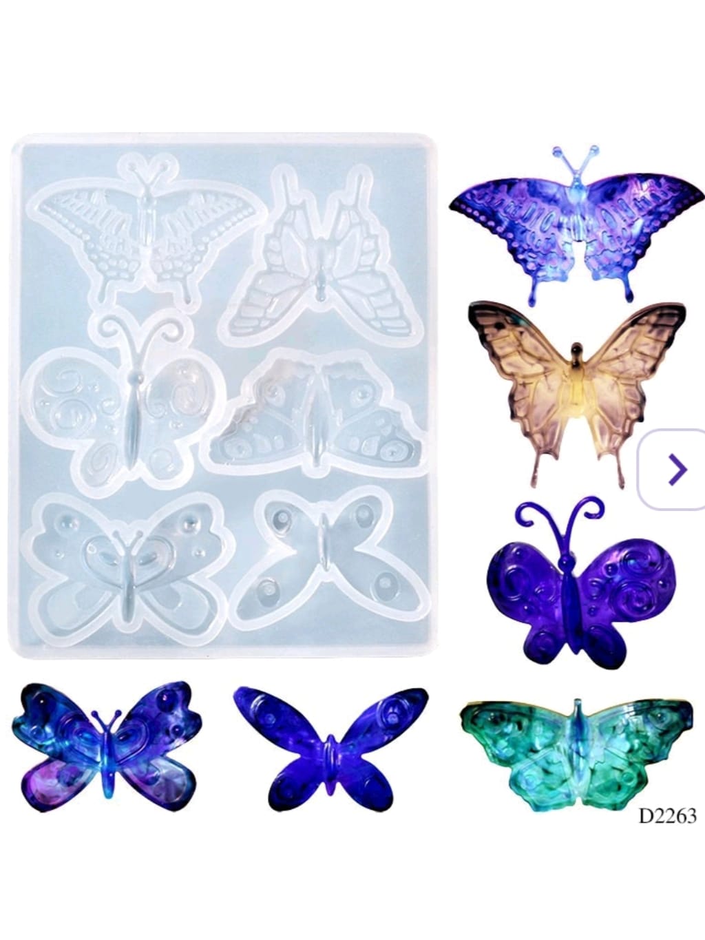 3D Butterfly Mould