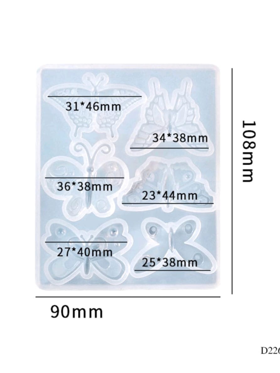 3D Butterfly Mould