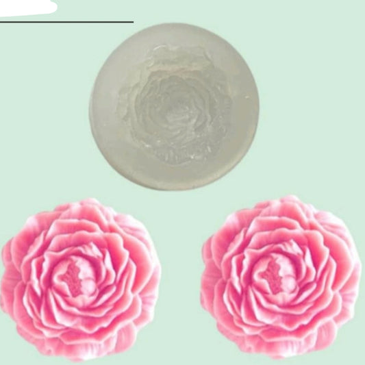 3D Small Peony Mould