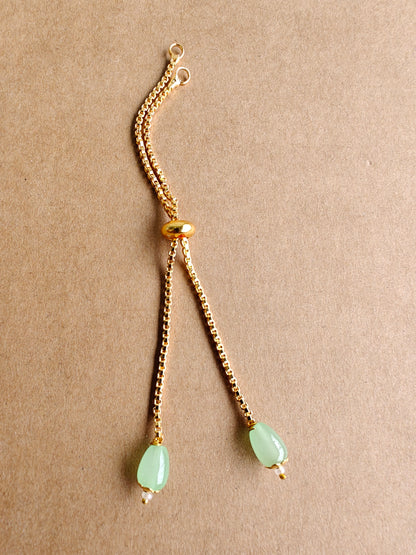 Drop bead Rakhi bracelet Chain