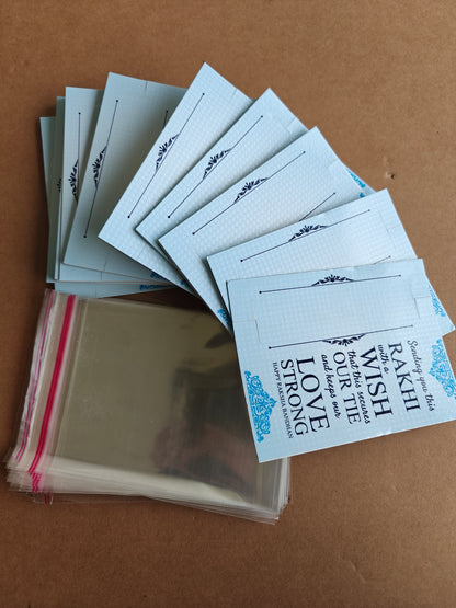 Rakhi card with packet- A