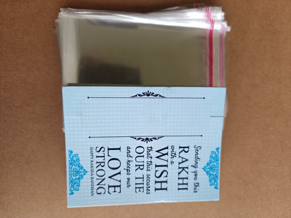 Rakhi card with packet- A