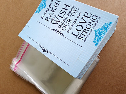 Rakhi card with packet- A